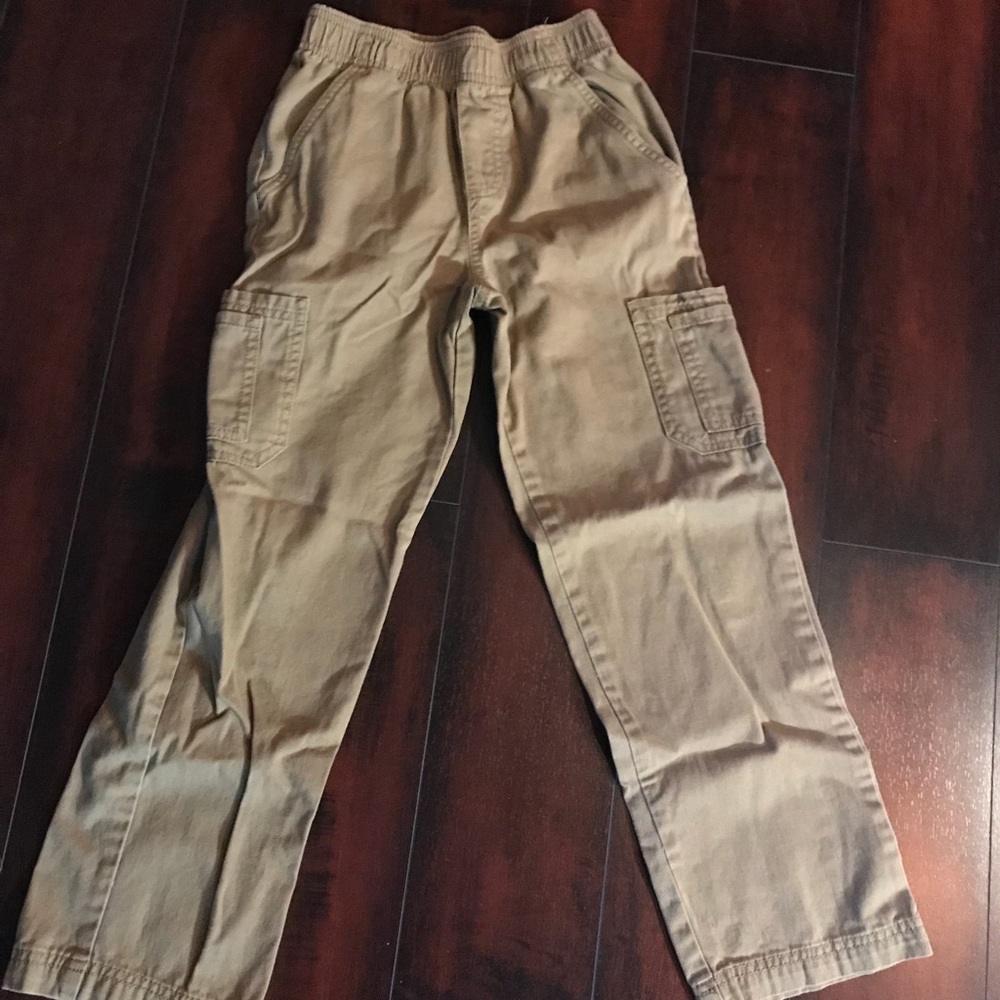 Boys khaki pants, EUC, barely worn